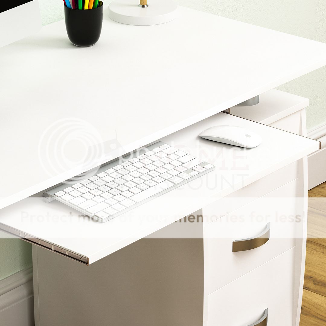 Business, Office & Industrial Otley Computer Desk 3 Drawer Laptop PC